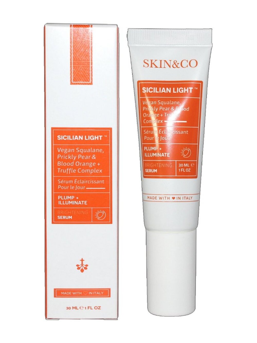 Skin & Co Sicilian Light Brightening Serum Vegan Sulfate-Free GMO-Free MSRP $60